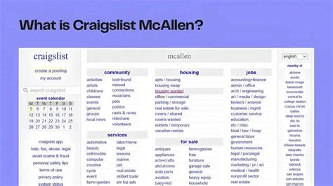 marketplace mcallen|craigslist mcallen.